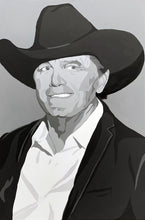 Load image into Gallery viewer, George Strait Original Painting and Prints
