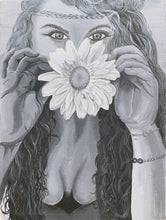 Load image into Gallery viewer, Hippie Girl Original Painting and Prints
