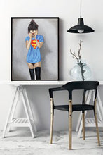 Load image into Gallery viewer, Watching You Original Painting and Prints
